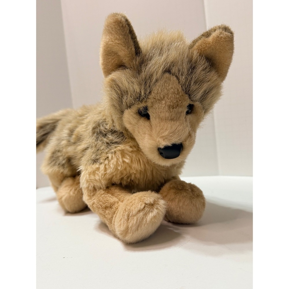 Douglas Cuddle Toys Tyson Wolf Plush #1836 Stuffed Animal Retired RARE 2014